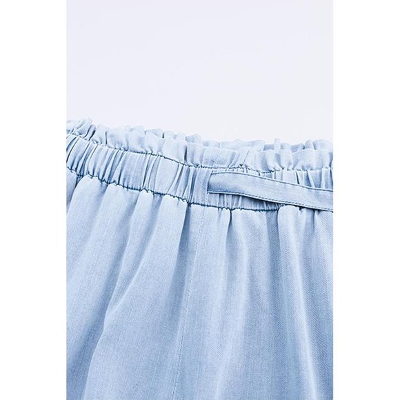 Azura Exchange High Waist Wide Leg Tencel Jeans - Picture 8 of 9